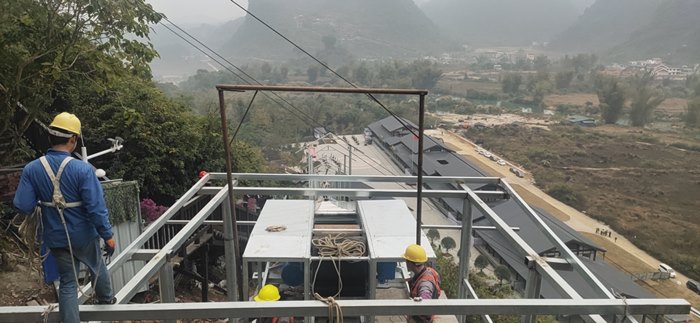 景區(qū)魔毯施工