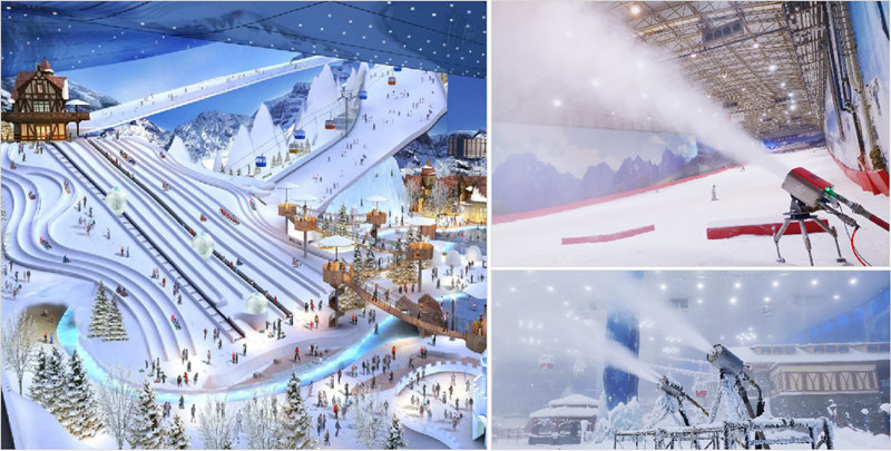 諾泰克室內(nèi)造雪機(jī)系統(tǒng)